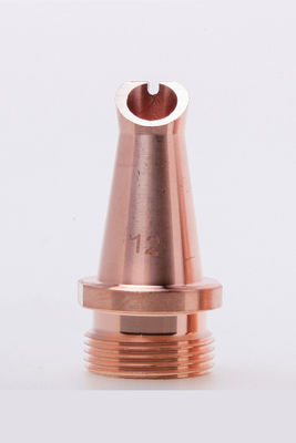 Copper Super Laser Welding Consumables Nozzle per la testa di taglio di saldatura